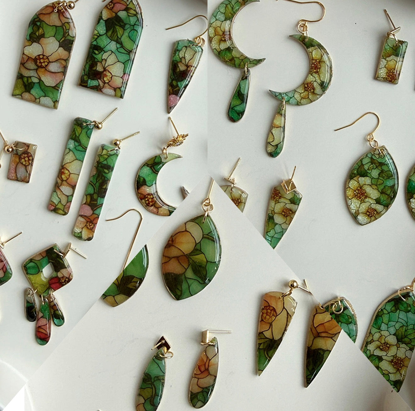 Lightly Stained | A Variety of  Stained Glass